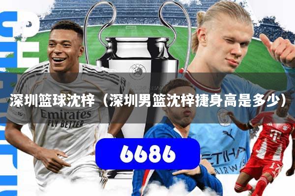 深圳篮球沈梓(深圳男篮沈梓捷身高是多少)